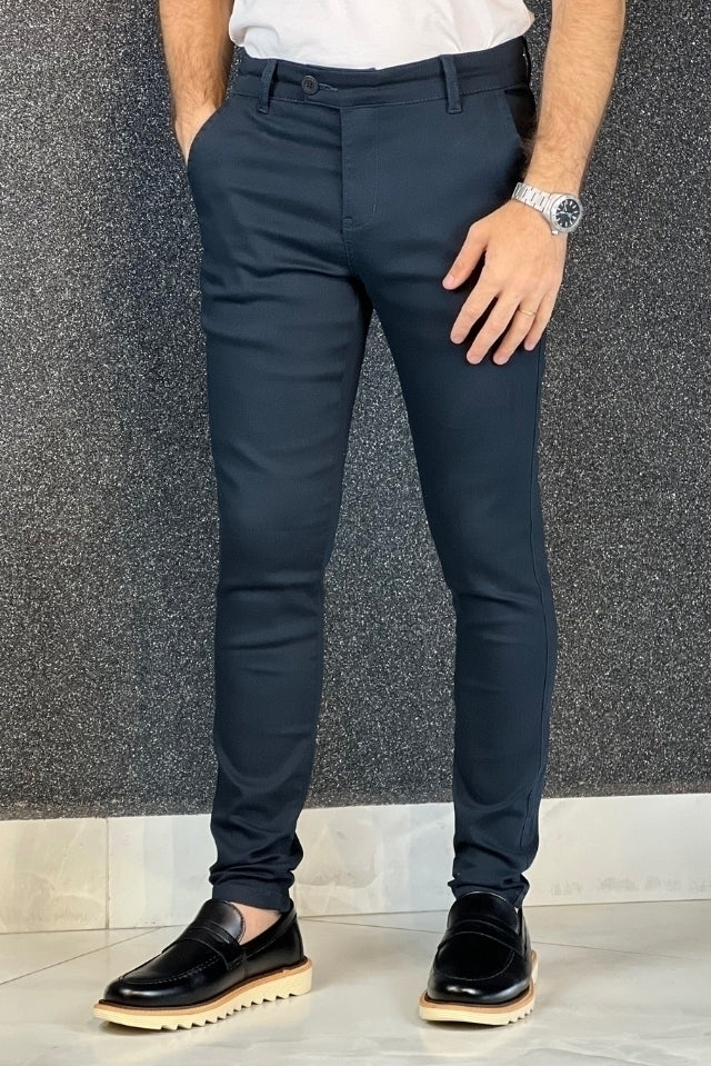 Calça Azul Marinho Italiana