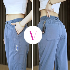 [Pagá 2, Llevá 3] Pantalón Femenino Aurora en Tela de Seda Hielo y Poliéster (¡Tu Nueva Prenda Favorita!)