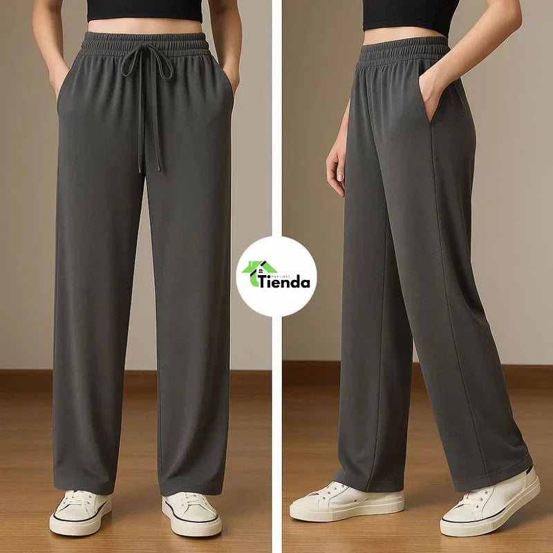 [¡Pagá 2 y Llevá 3!] Pantalón Femenino Vick de Algodón Peruano y Seda Fría