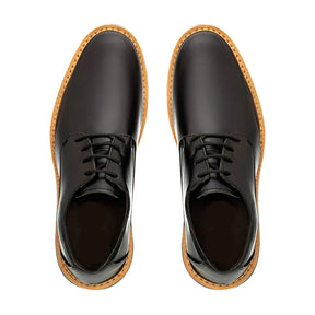 Sapato Casual Derby Tratorado Comfort Classic