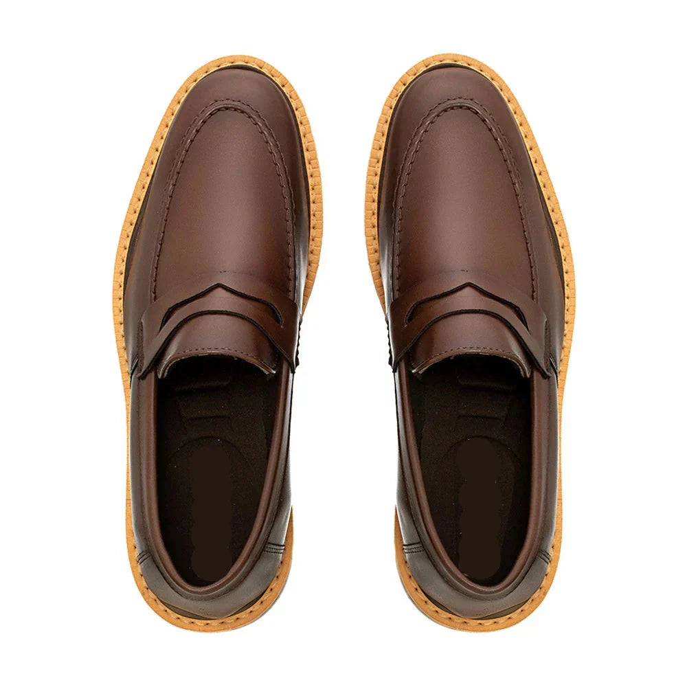 Sapato Mocassim Loafer Oxford Italiano Premium Classic