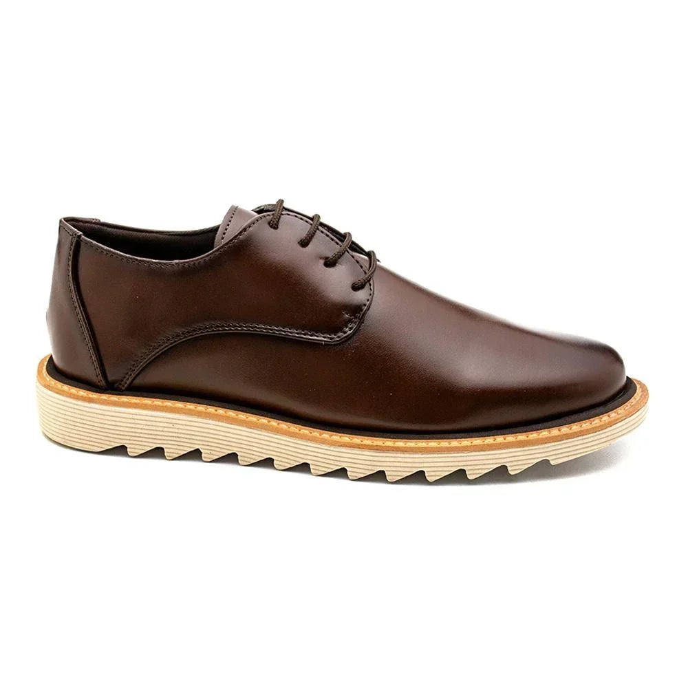 Sapato Derby Casual Masculino – Elegância e Conforto para o Dia a Dia